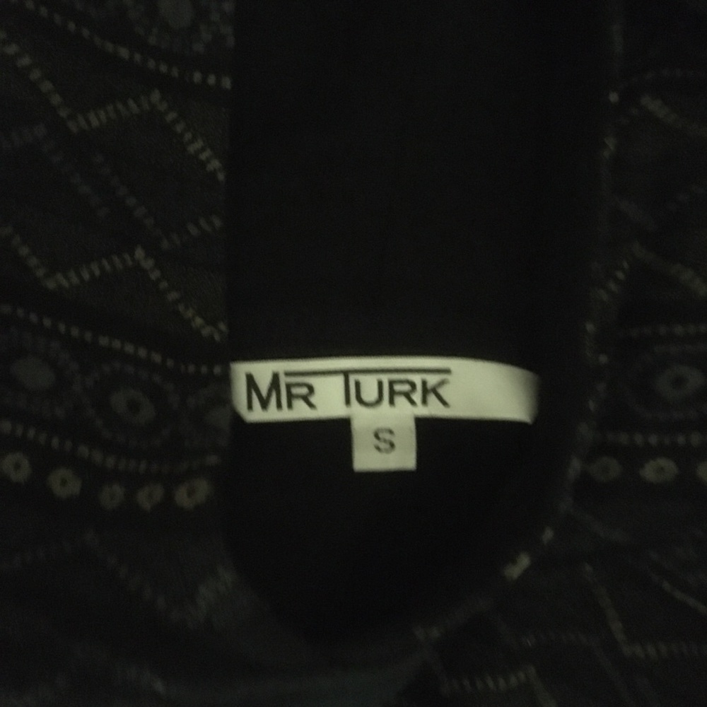 Mr. Turk Tribal Print Ethan Pullover Hoodie - S - Picture 6 of 7